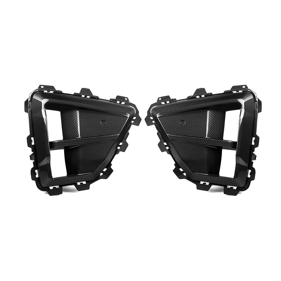 SOOQOO BMW X5M F95 X6M F96 LCI Prepreg Carbon Fiber Front Duct | F95,F96