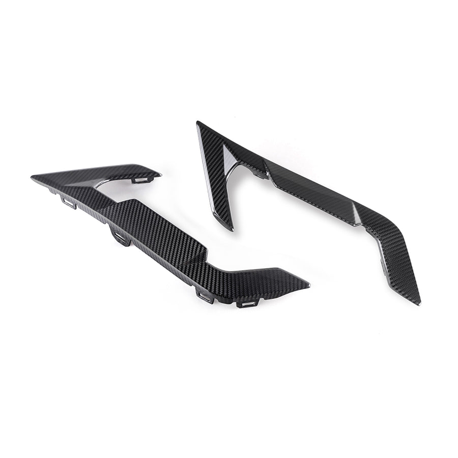 SOOQOO BMW X6M F96 LCI Prepreg Carbon Fiber Side Fender Trim | F96