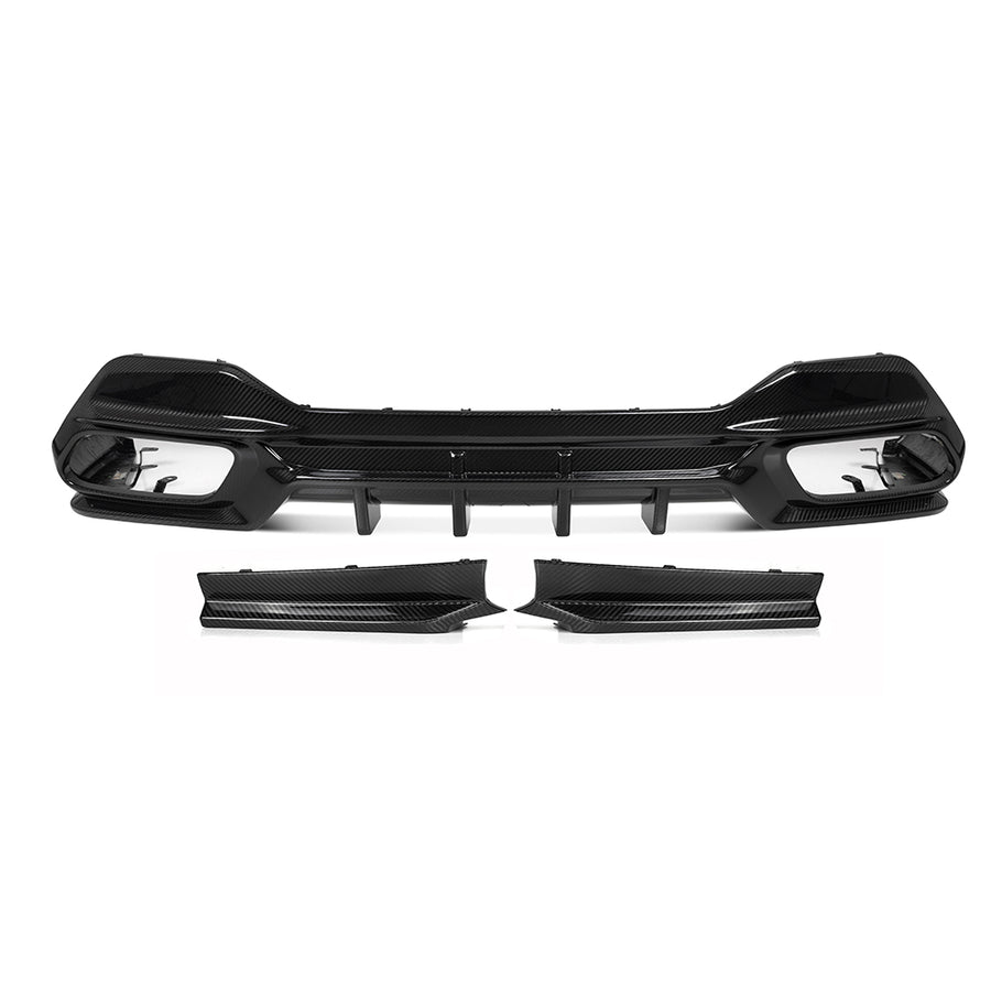 SOOQOO BMW 8 Series G16 Prepreg Carbon Fiber Diffuser | G16
