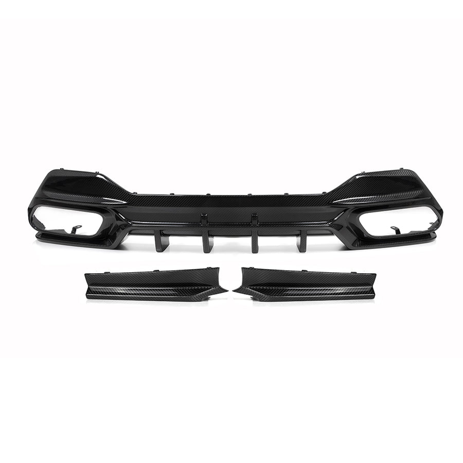 SOOQOO BMW 8 Series G14 G15 Prepreg Carbon Fiber Diffuser | G14,G15
