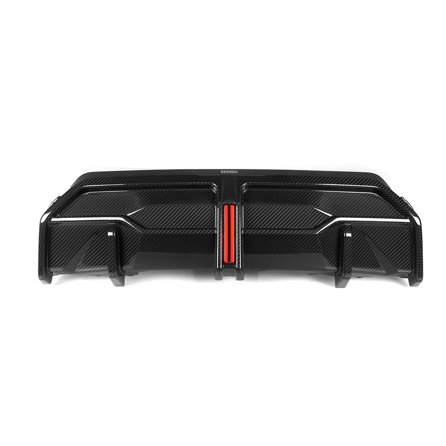 SOOQOO BMW G42 Prepreg Carbon Fiber Center Diffuser With Light | G42