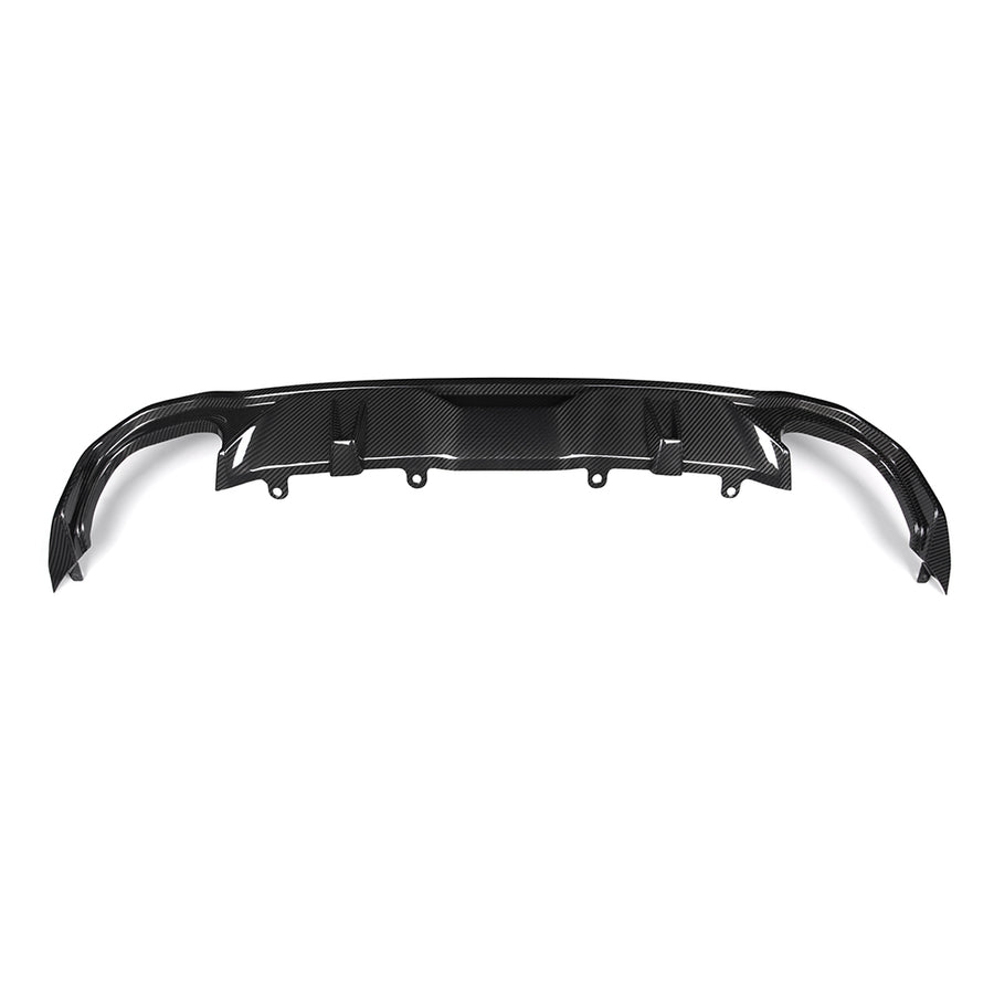 SOOQOO BMW G26 Carbon Fiber Double Tips Diffuser | G26
