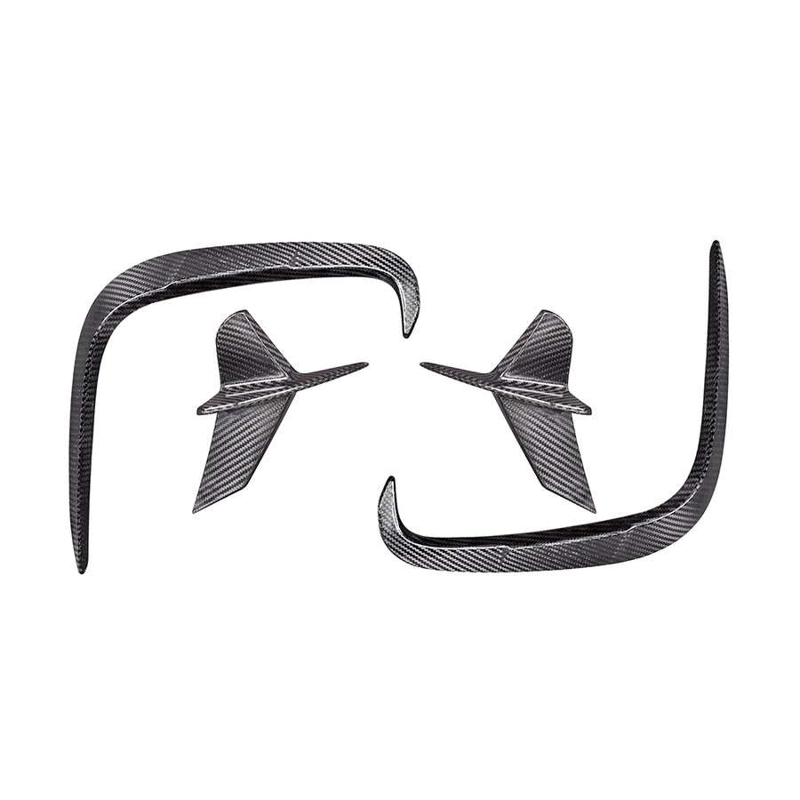 SOOQOO BMW G14 G15 G16 Prepreg Carbon Fiber Rear Vent Trim | G14,G15,G16