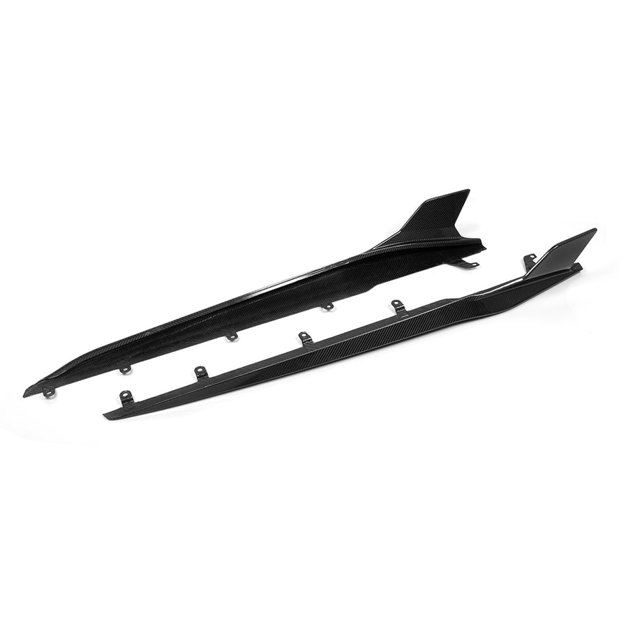 SOOQOO BMW G16 / M8 F93 Carbon Fiber Side Skirt | G16