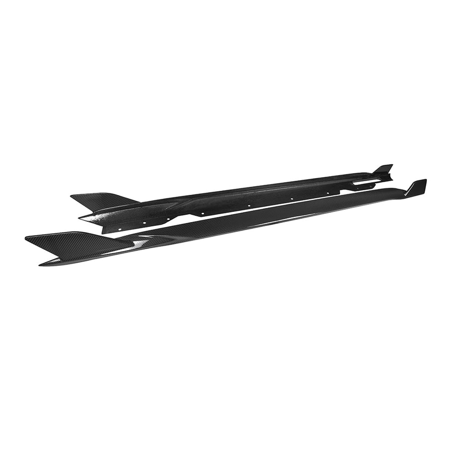 SOOQOO BMW G22 G23 Prepreg Carbon Fiber Side Skirt | G22,G23