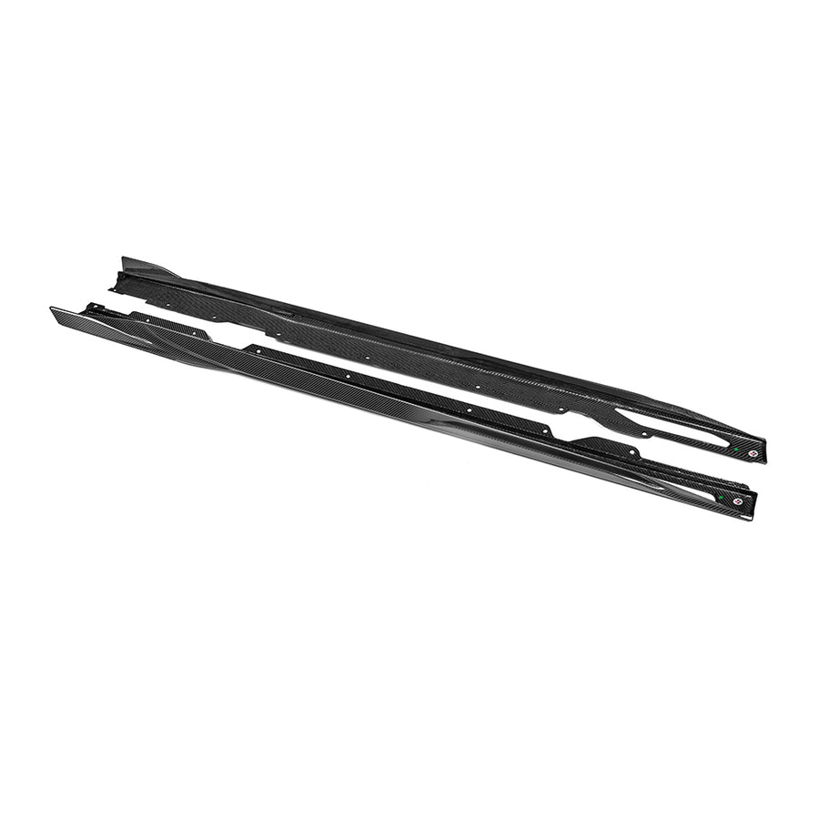 SOOQOO BMW G26 Prepreg Carbon Fiber Side Skirt | G26