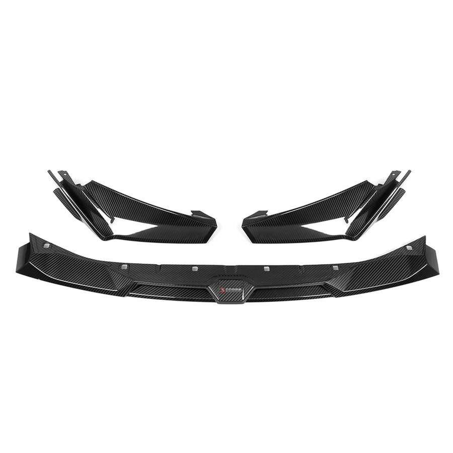 SOOQOO BMW M3 G80 M4 G82 Type-A Prepreg Carbon Fiber Front Lip | G80,G81,G82,G83