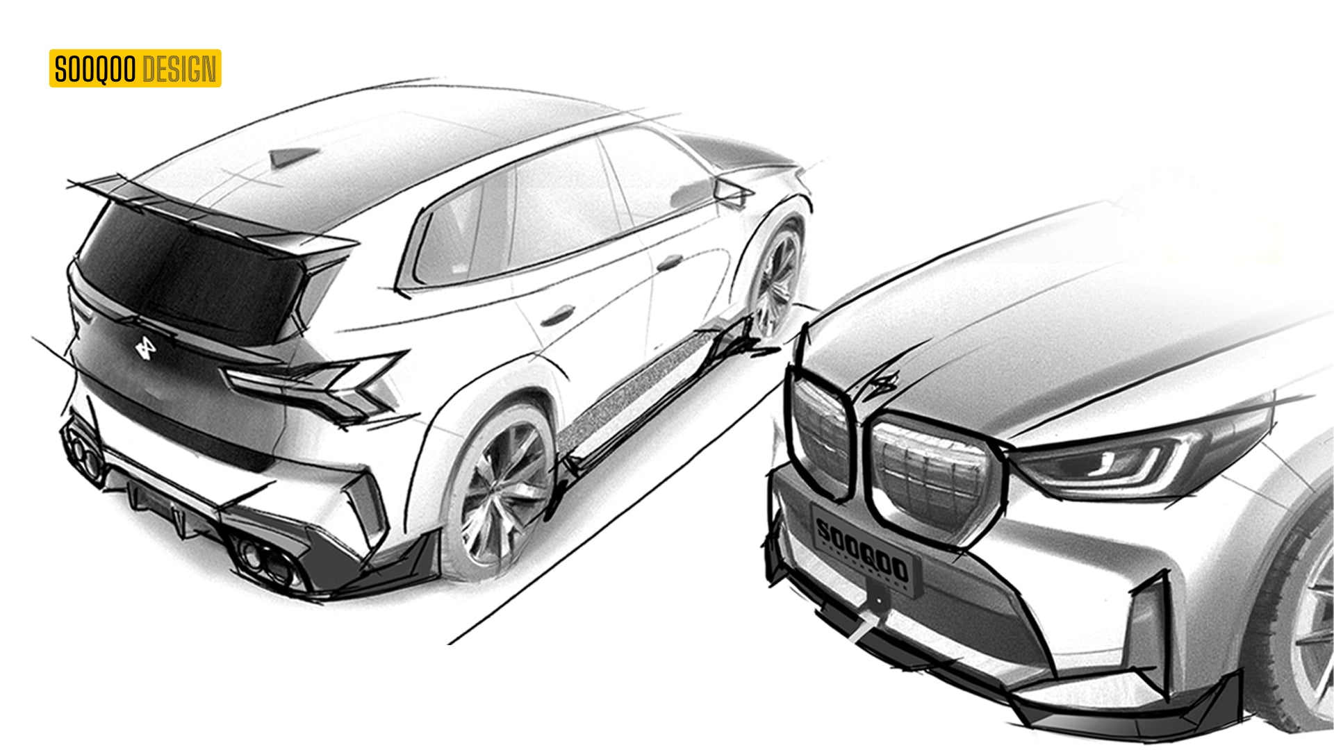 Redefining Power Aesthetics: SOOQOO Unveils Exclusive Dry Carbon Fiber Kit for the All-New BMW X3 G45