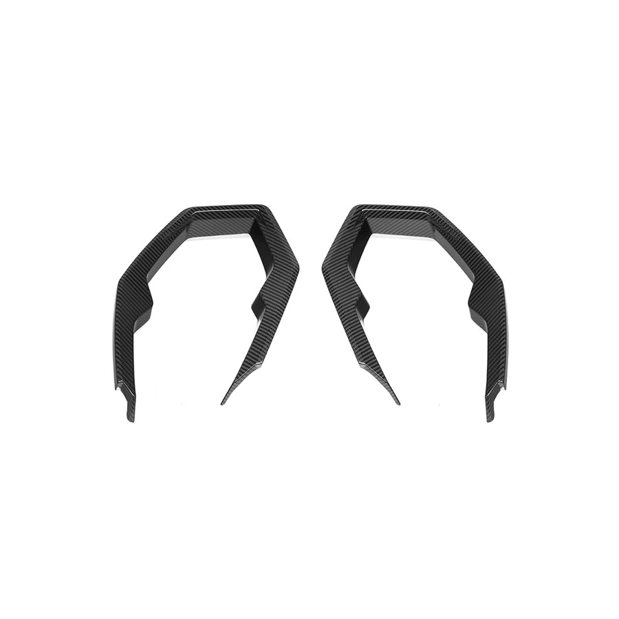 SOOQOO XM G09 Exhaust Tip Outer Trims in Gloss Carbon