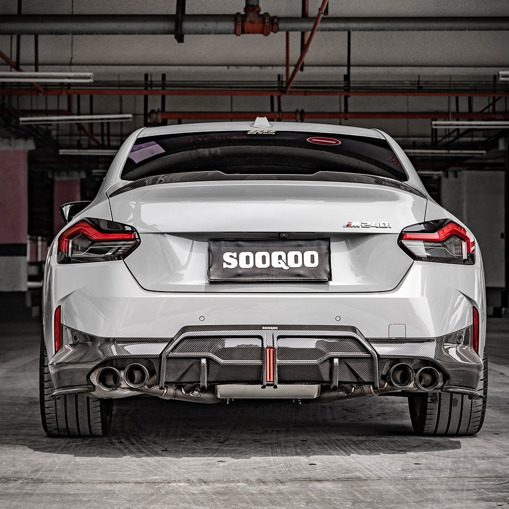 SOOQOO BMW G42 Carbon Fibre Rear Spat
