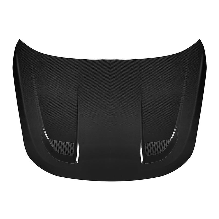 SOOQOO BMW M2 G87 Vented Hood In Prepreg Carbon Fiber