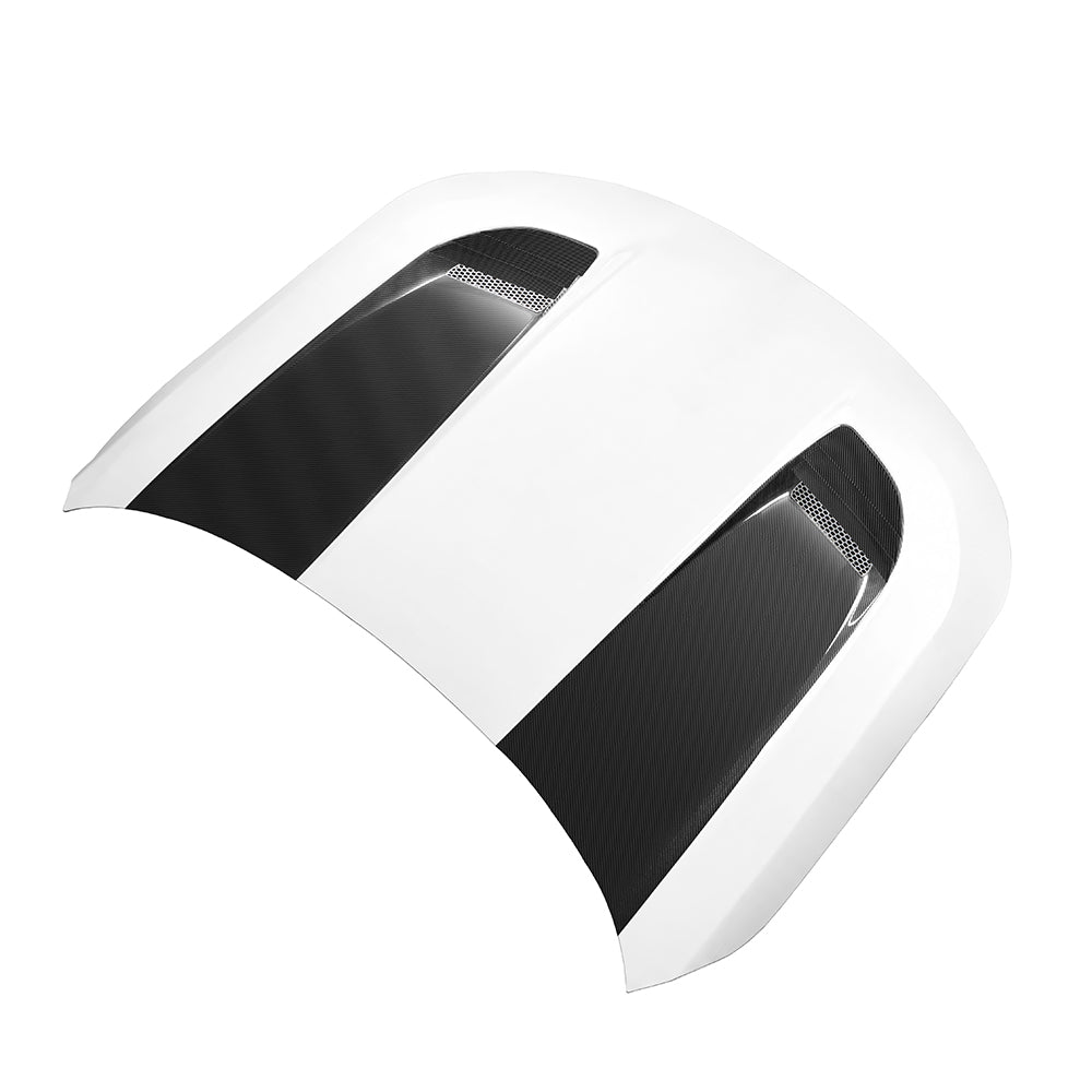 SOOQOO V2 BMW M2 G87 Vented Hood In White Primer Finish