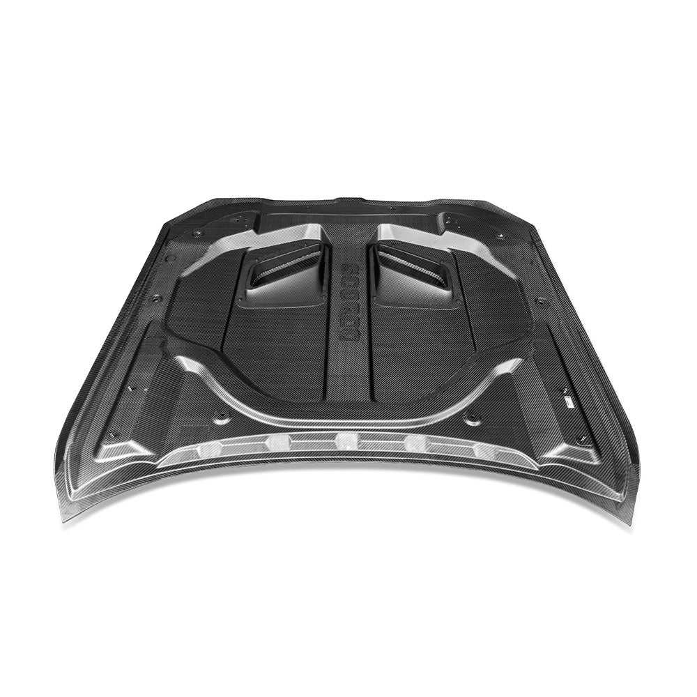 SOOQOO V3 BMW M3 G80 M4 G82 Vented Hood in White Primer Finish