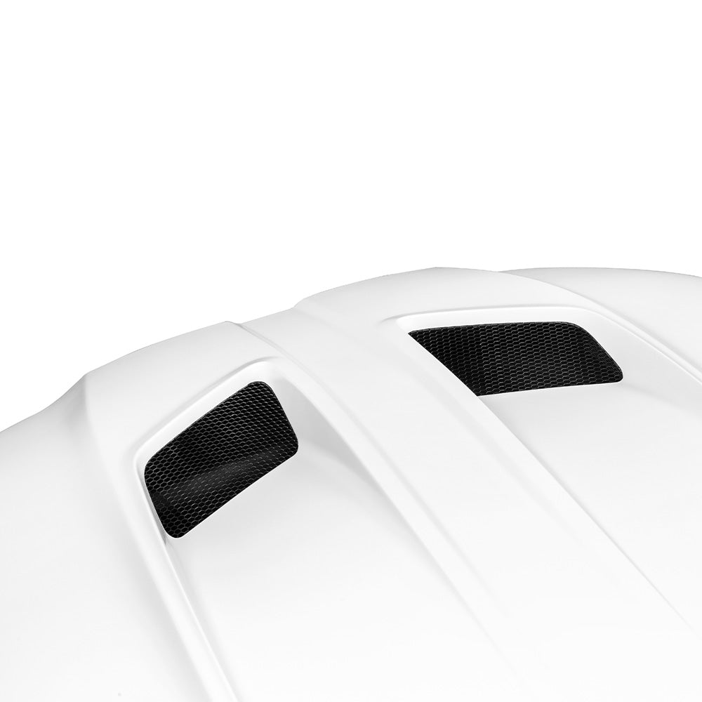 SOOQOO V3 BMW M3 G80 M4 G82 Vented Hood in White Primer Finish