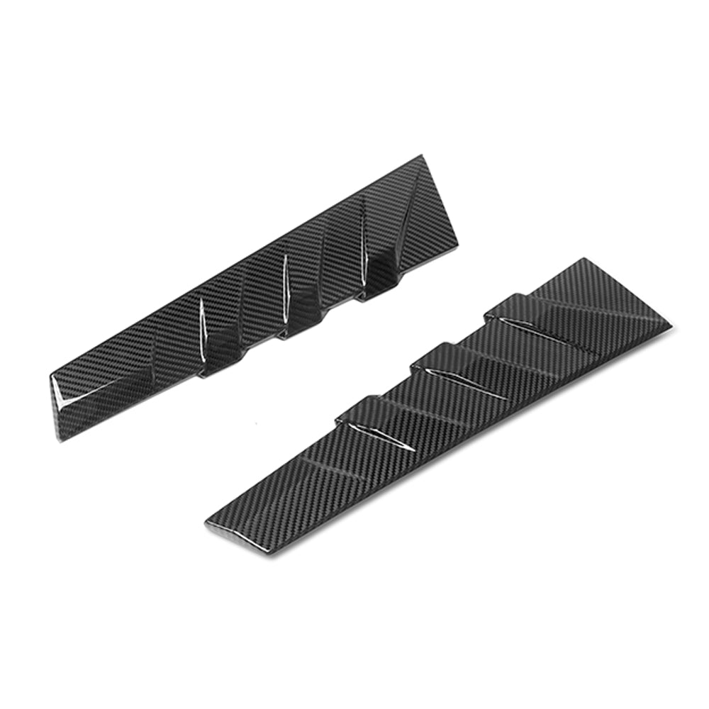 SOOQOO BMW M3 G81 Rear Window Fins In Prepreg Carbon Fiber