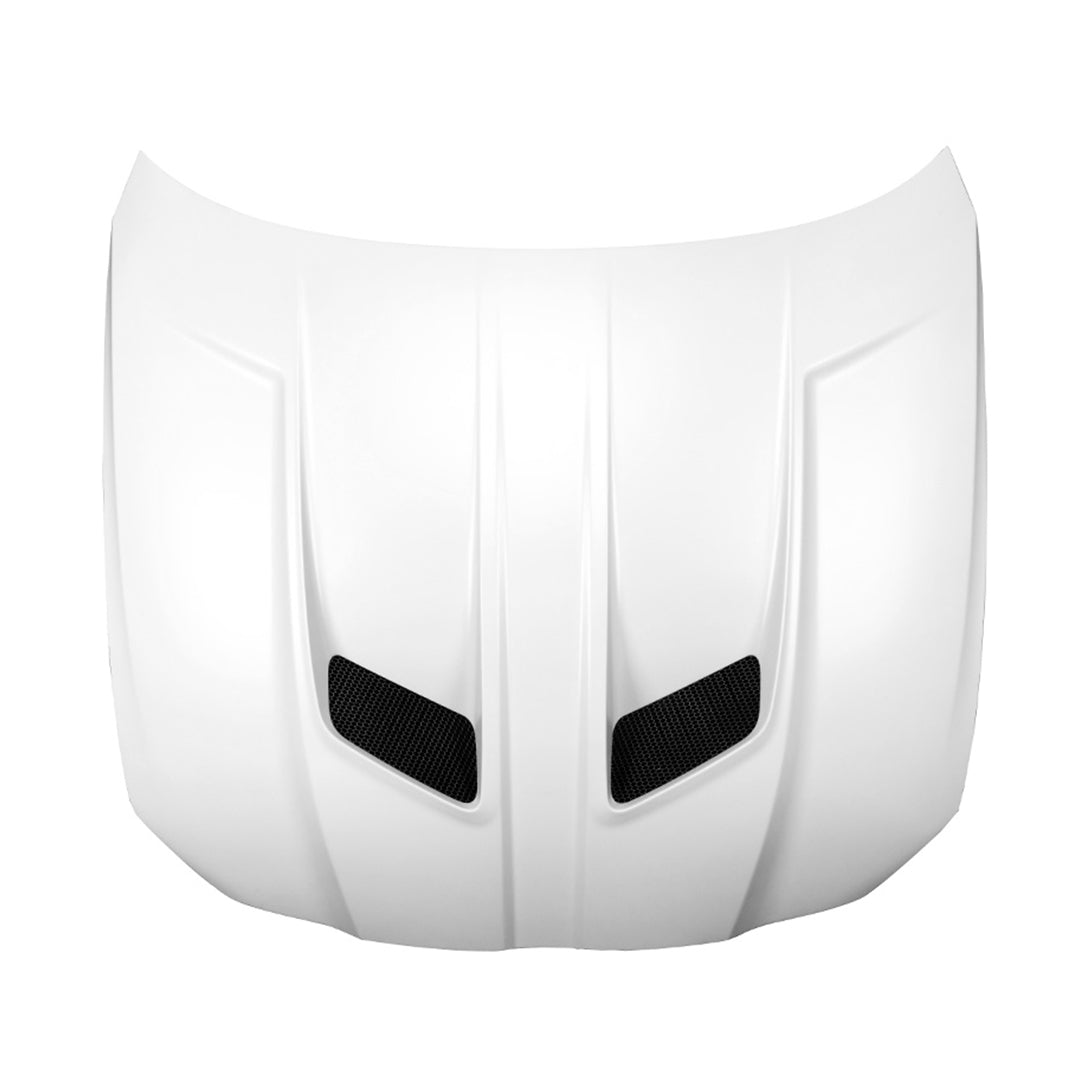 SOOQOO V3 BMW M3 G80 M4 G82 Vented Hood in White Primer Finish