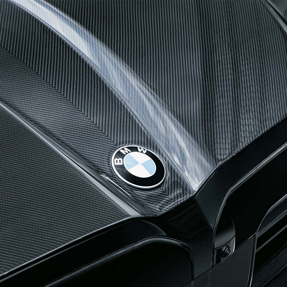 SOOQOO BMW M5 G90 G99 Carbon Fiber Vented Hood | SOOQOO Carbon