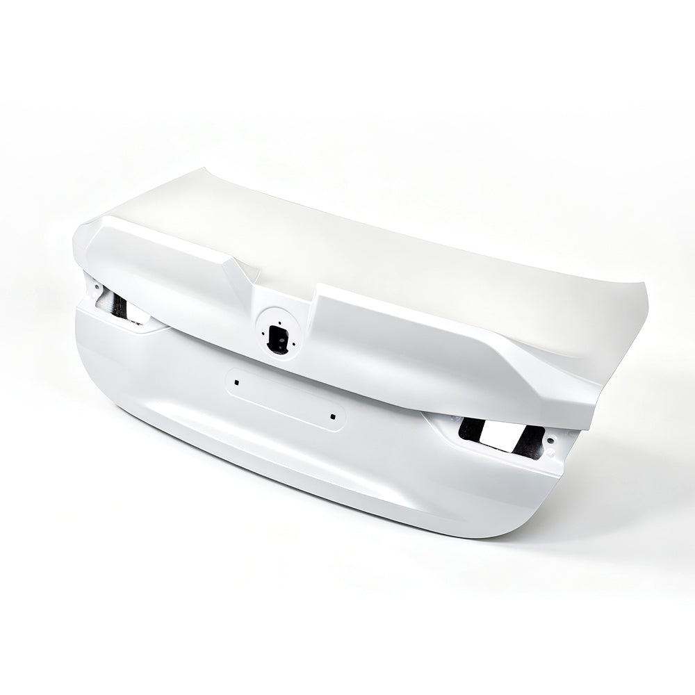 SOOQOO BMW M4 G82 Rear Trunk Lid In Primer Finish Carbon
