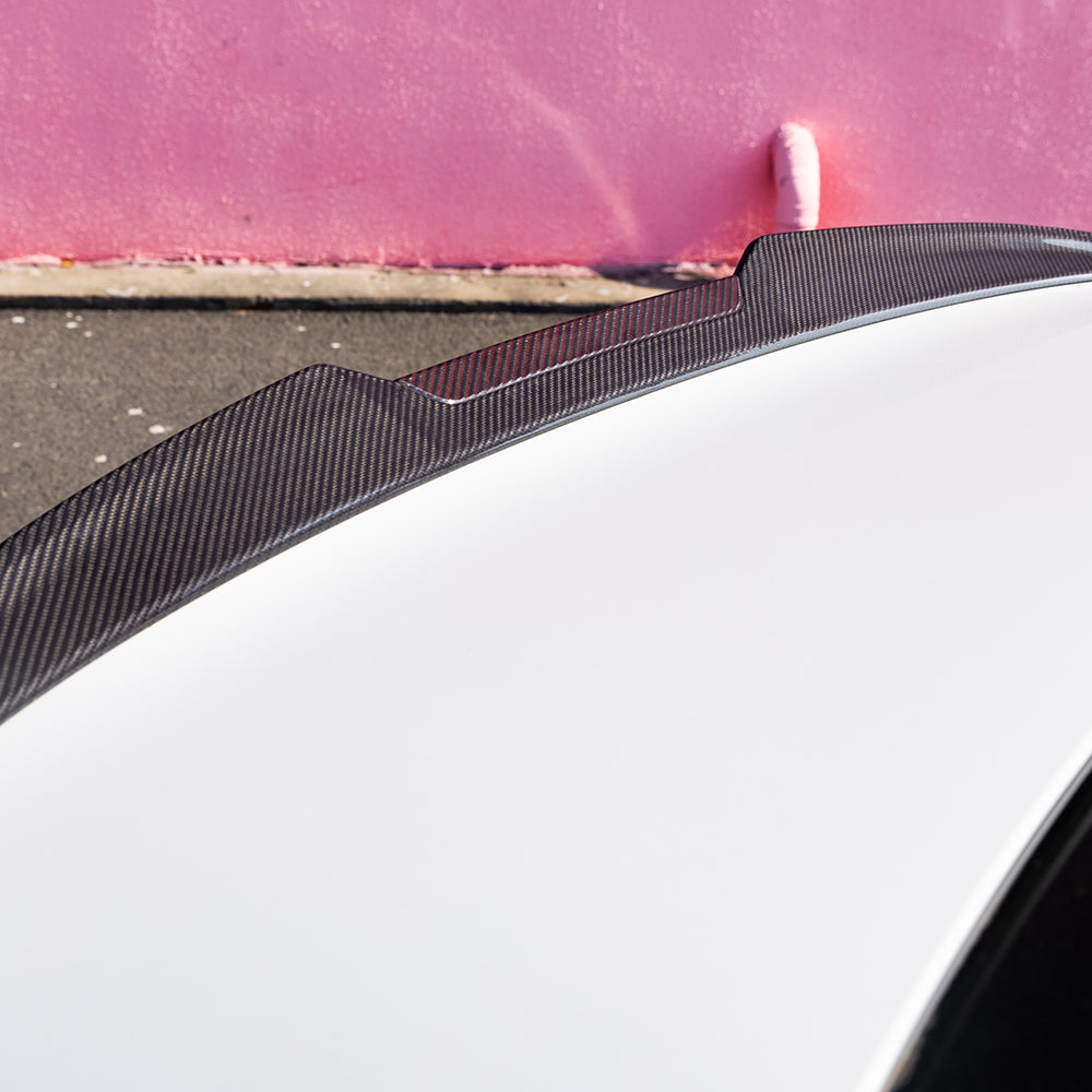 SOOQOO BMW M5 G90 Prepreg Carbon Fiber Trunk Spoiler