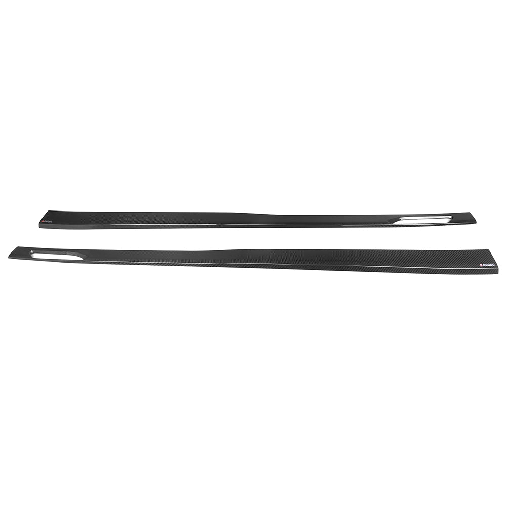 SOOQOO BMW M5 G90 G99 SQ-A Prepreg Carbon Fiber Side Skirt