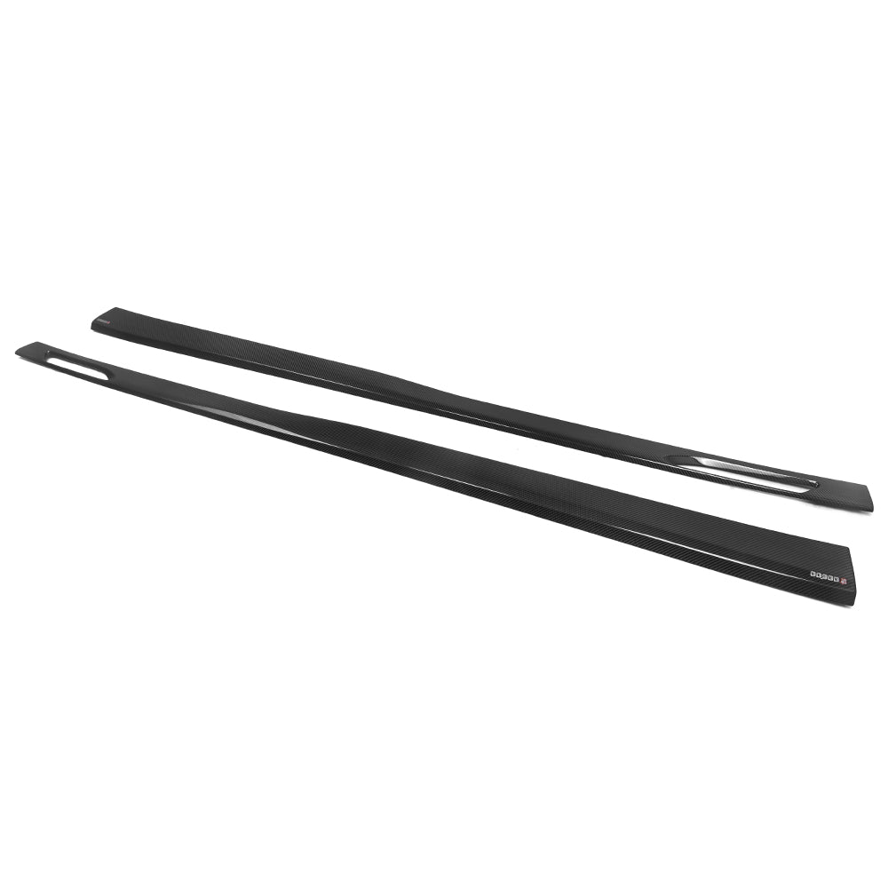 SOOQOO BMW M5 G90 G99 SQ-A Prepreg Carbon Fiber Side Skirt