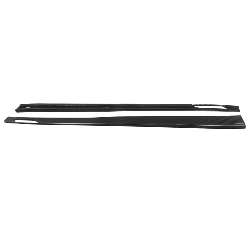 SOOQOO BMW M5 G90 G99 SQ-A Prepreg Carbon Fiber Side Skirt