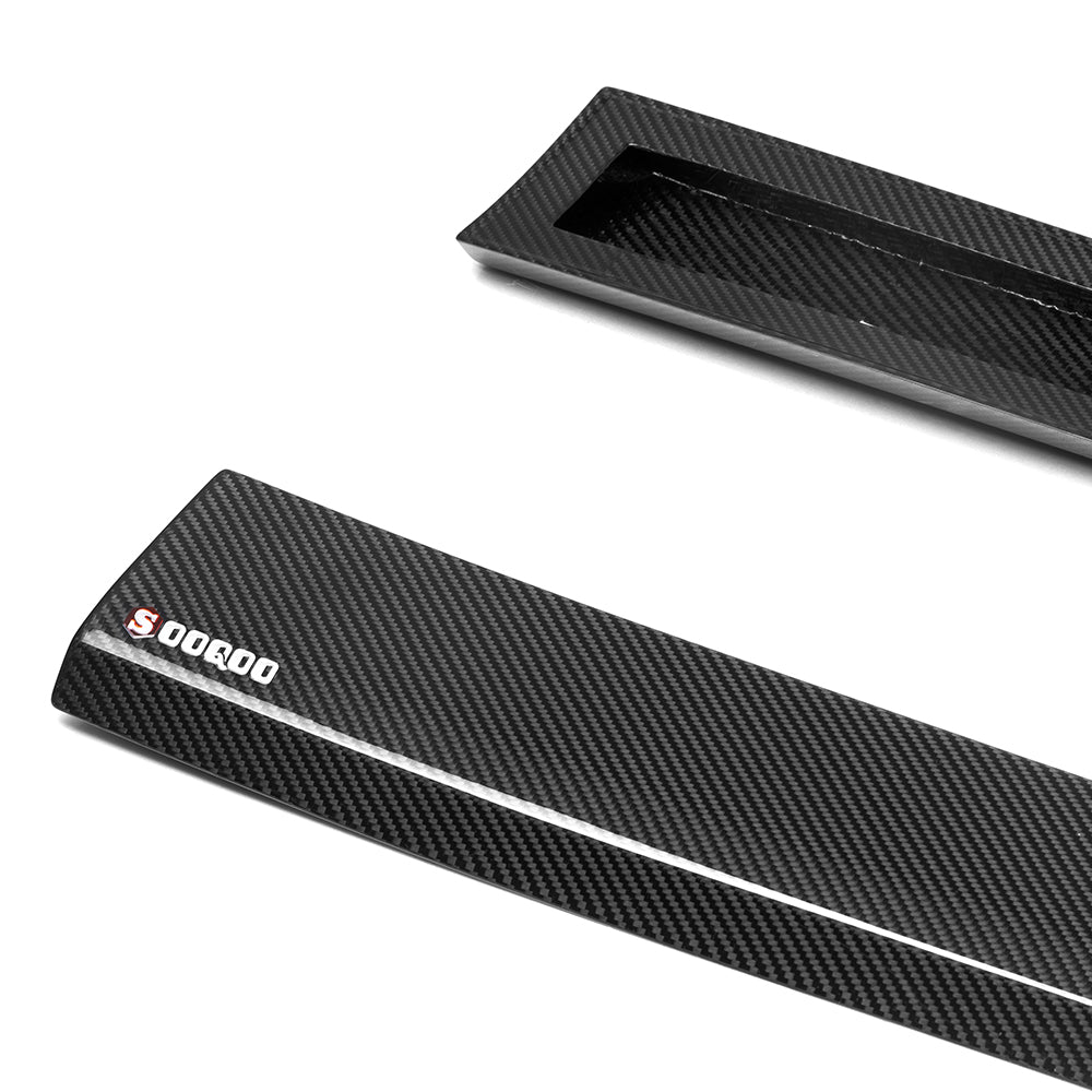 SOOQOO BMW M5 G90 G99 SQ-A Prepreg Carbon Fiber Side Skirt