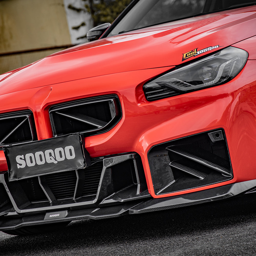 SOOQOO BMW M2 G87 Carbon Fibre SQ-B Front Lip
