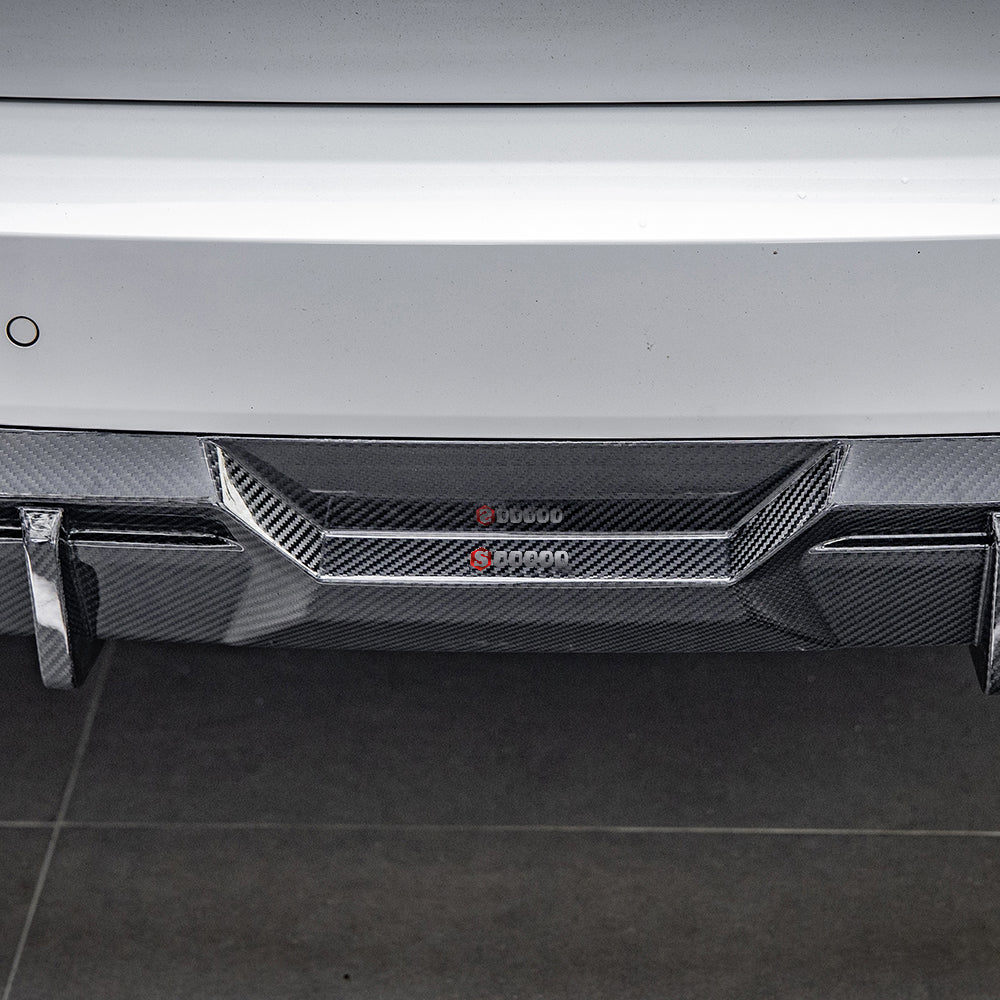 SOOQOO BMW X3 G01 LCI Rear Diffuser In Prepreg Carbon Fiber