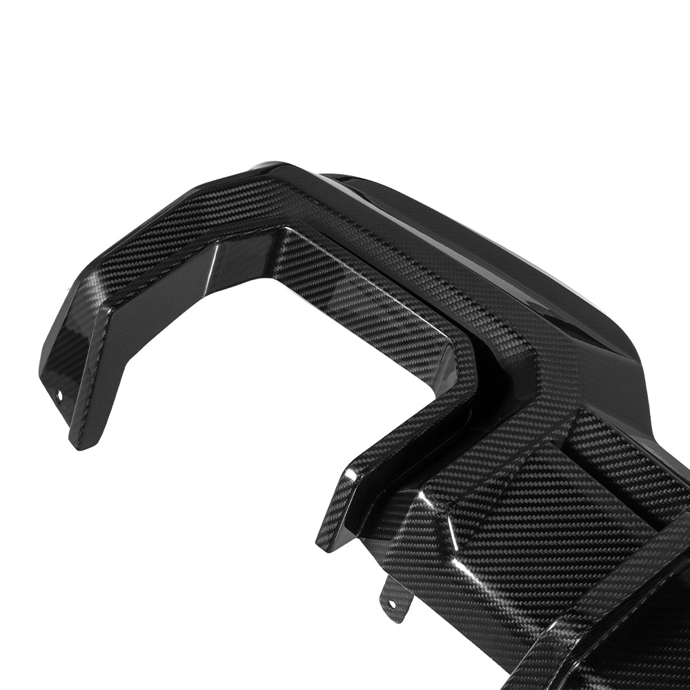 SOOQOO BMW X3 G01 LCI Rear Diffuser In Prepreg Carbon Fiber