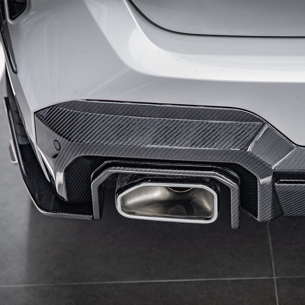 SOOQOO BMW X3 G01 LCI Rear Diffuser In Prepreg Carbon Fiber