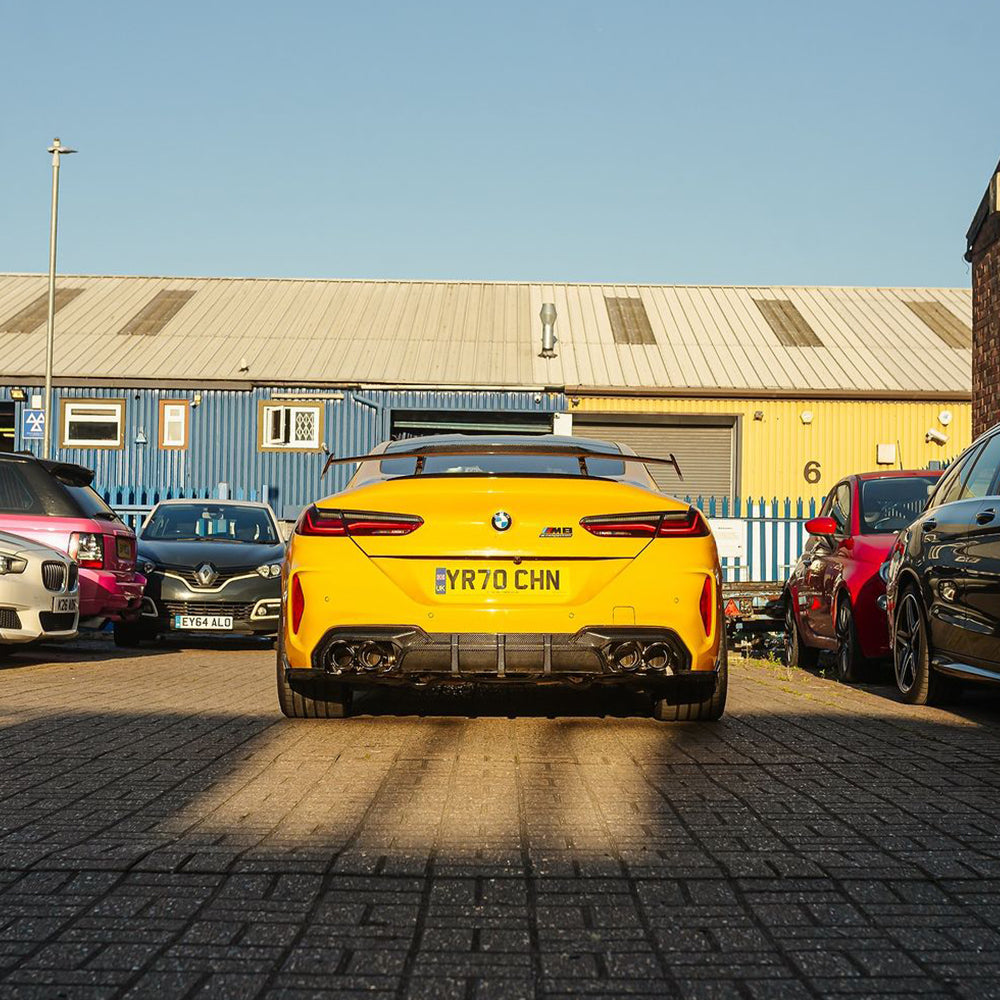 CARBON FIBER REAR DIFFUSER FOR BMW M8 F91 F92