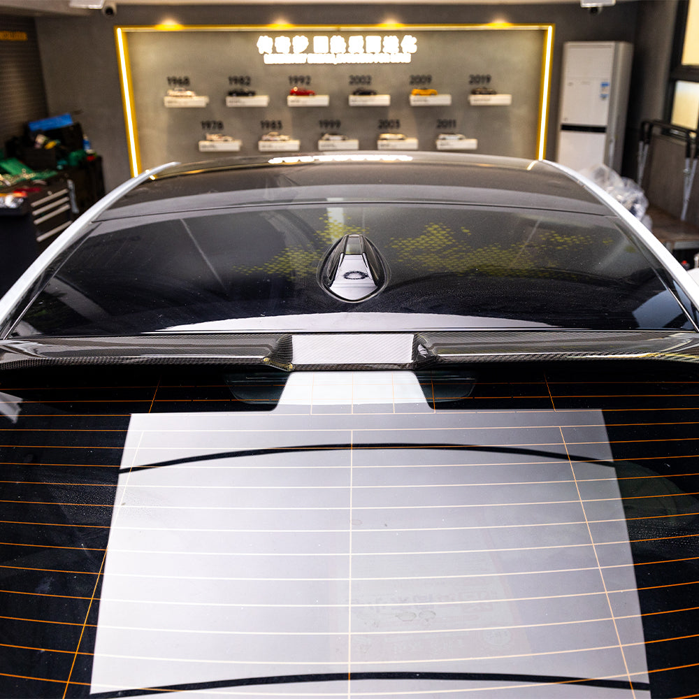 SOOQOO BMW 2 Series F74 Top Spoiler In Prepreg Carbon Fiber