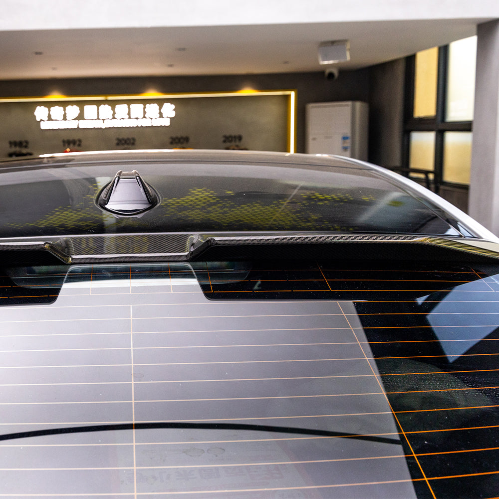 SOOQOO BMW 2 Series F74 Top Spoiler In Prepreg Carbon Fiber