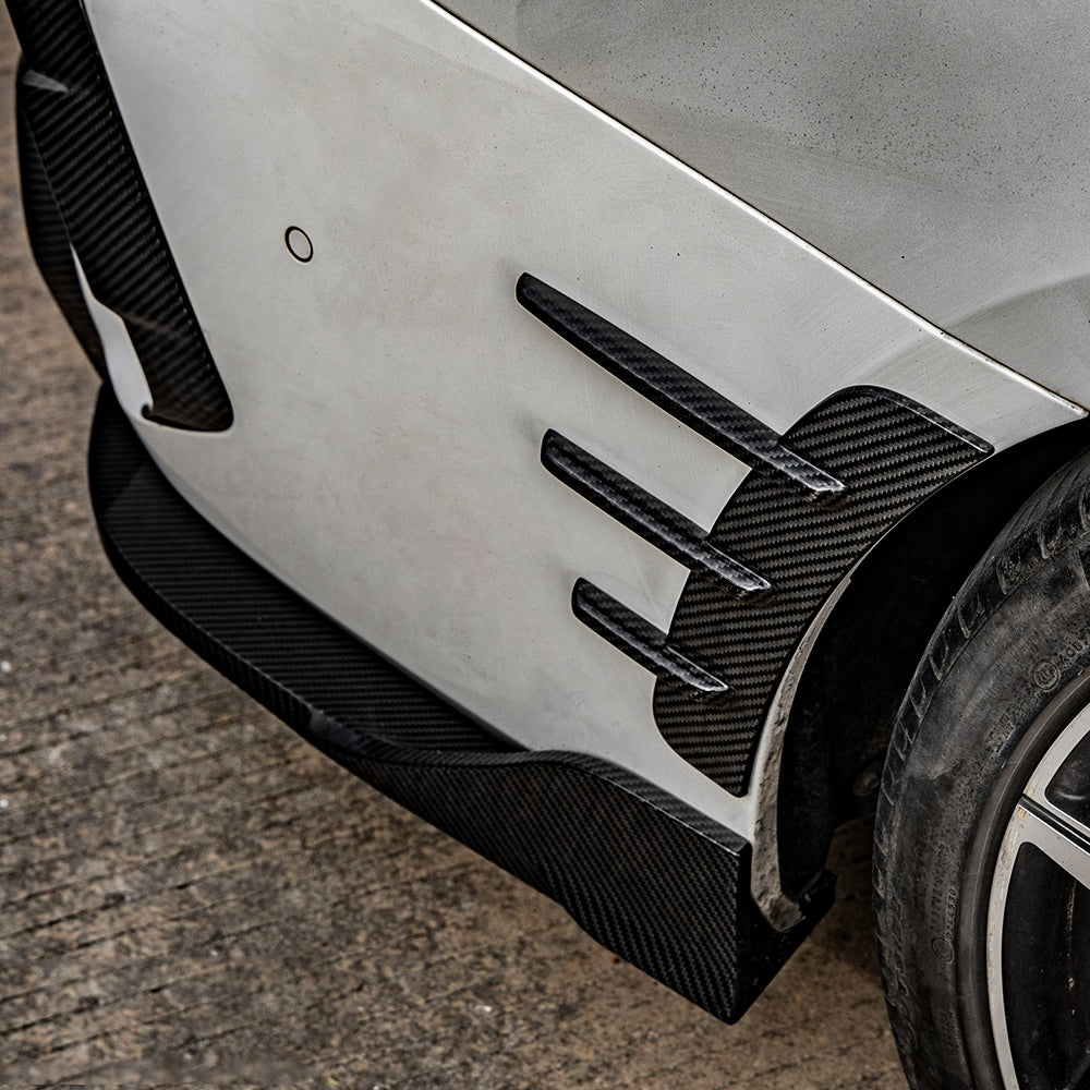 SOOQOO BMW 4 Series G22 Rear Arch Trims In Prepreg Carbon Fiber