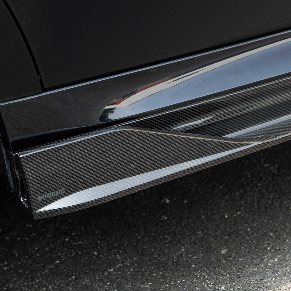 X6M F96 Side Skirt: Premium Carbon Fiber Enhancement