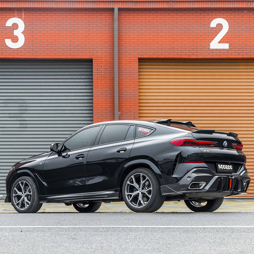 G06 X6 CARBON FIBER SIDE SKIRT