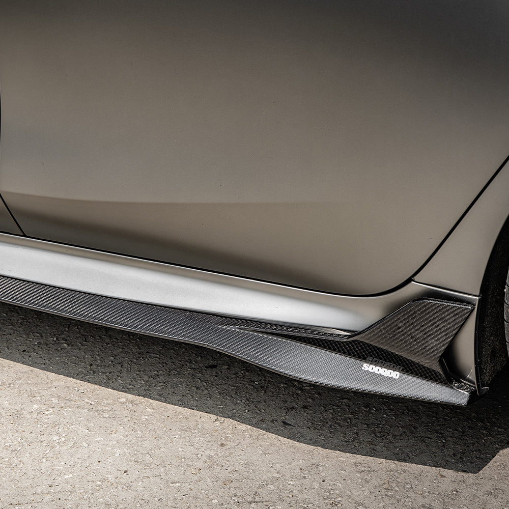 M8 F93 Side Skirt Carbon Fiber Upgrade | Sooqoo Carbon