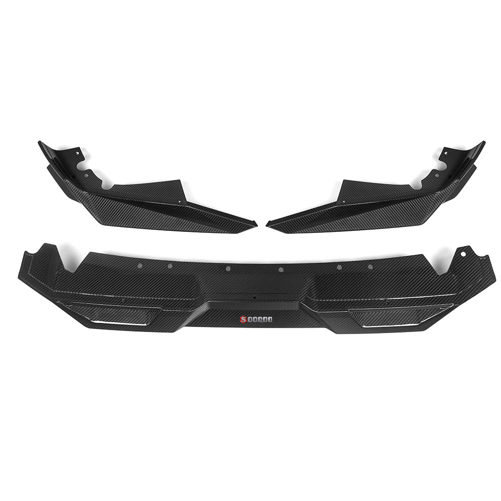 SOOQOO BMW X5M F95 LCI Carbon Fiber Front Lip