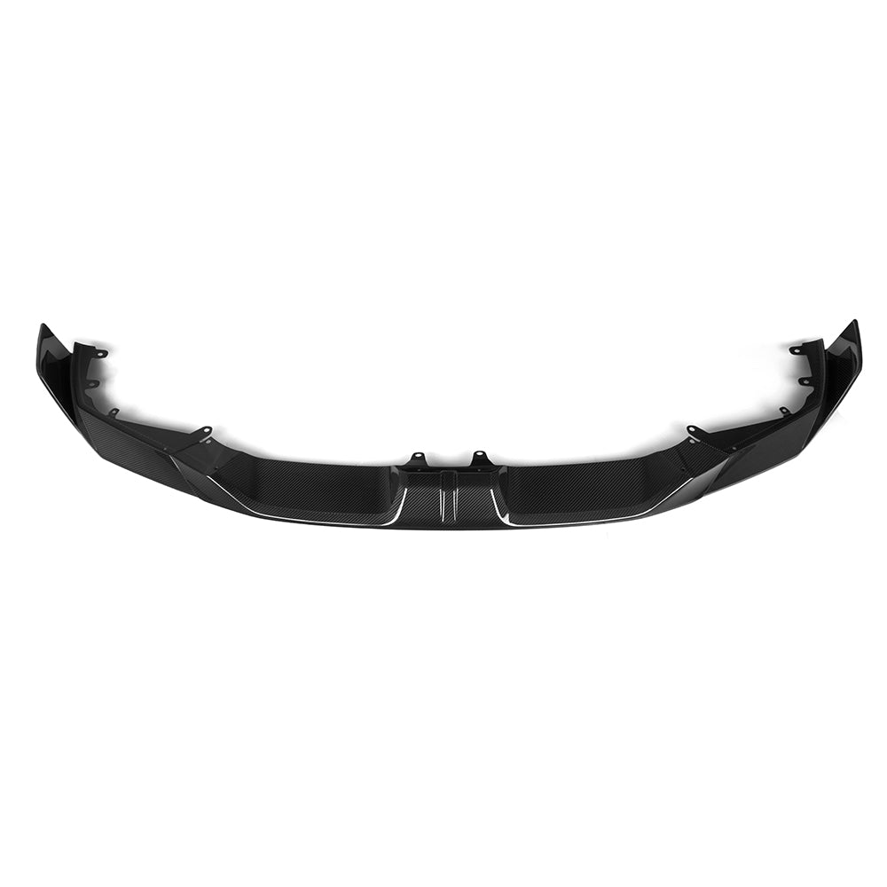 SOOQOO BMW X6M F96 LCI Prepreg Carbon Fiber Front Lip