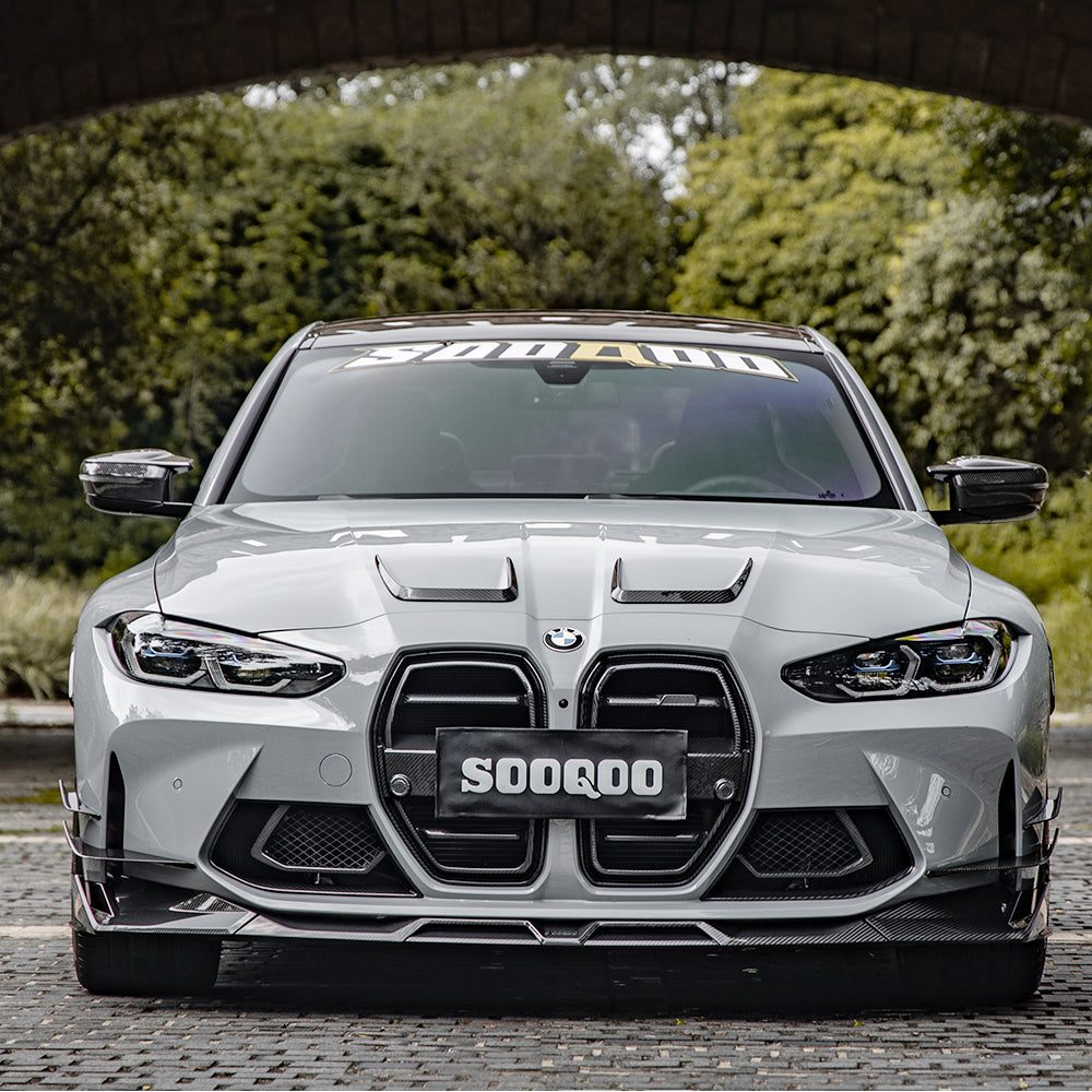 G80 M3 G82 M4 Hood Trim Carbon Fiber | Sooqoo Carbon