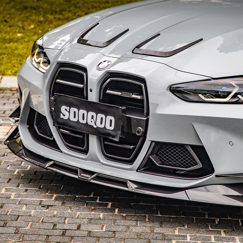 G80 M3 G82 M4 Hood Trim Carbon Fiber | Sooqoo Carbon
