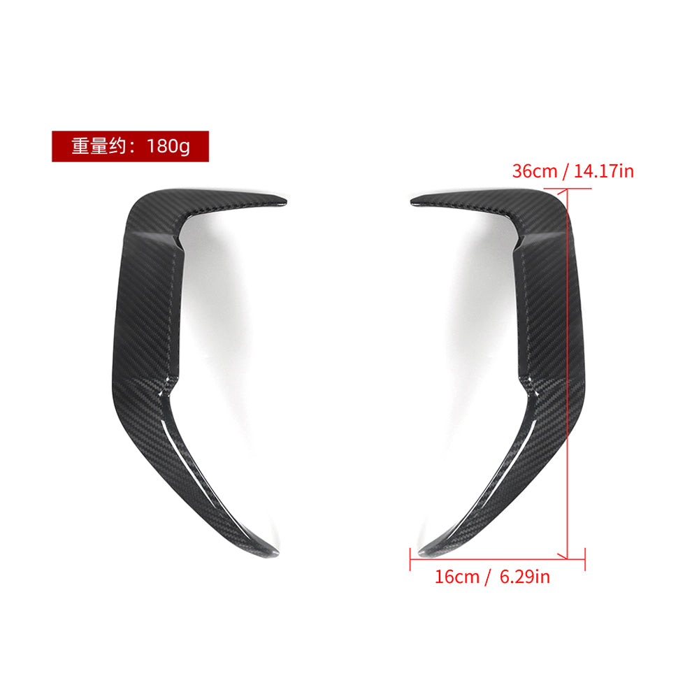 X5M F95 Facelift Rear Bumper Insert for BMW - Sooqoo carbon