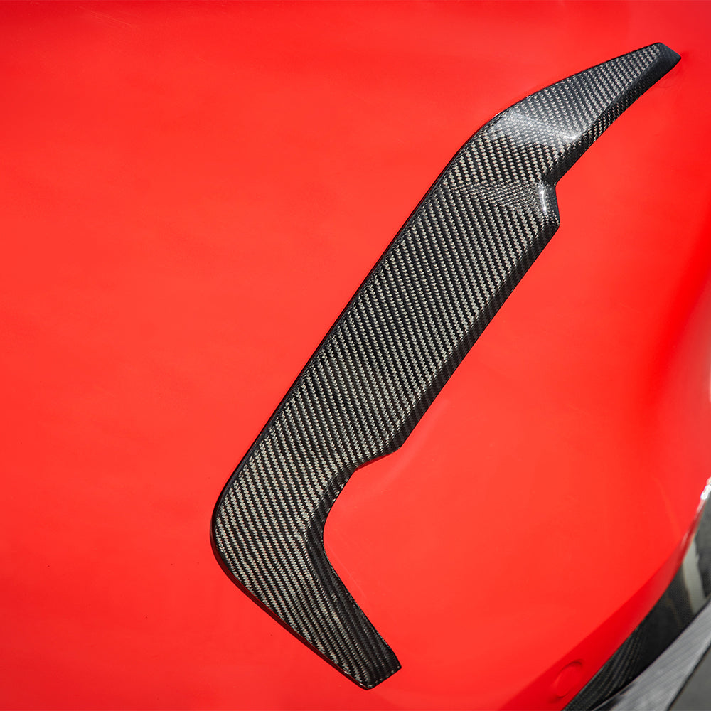 SOOQOO BMW X6M F96 Prepreg Carbon Fiber Rear Vent Trim