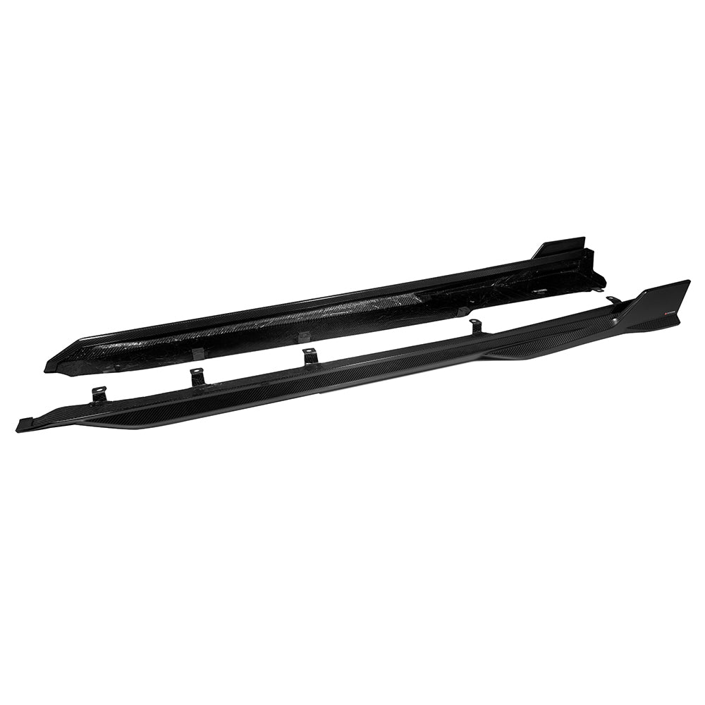 SOOQOO BMW X5M F95 LCI Carbon Fiber Side Skirt