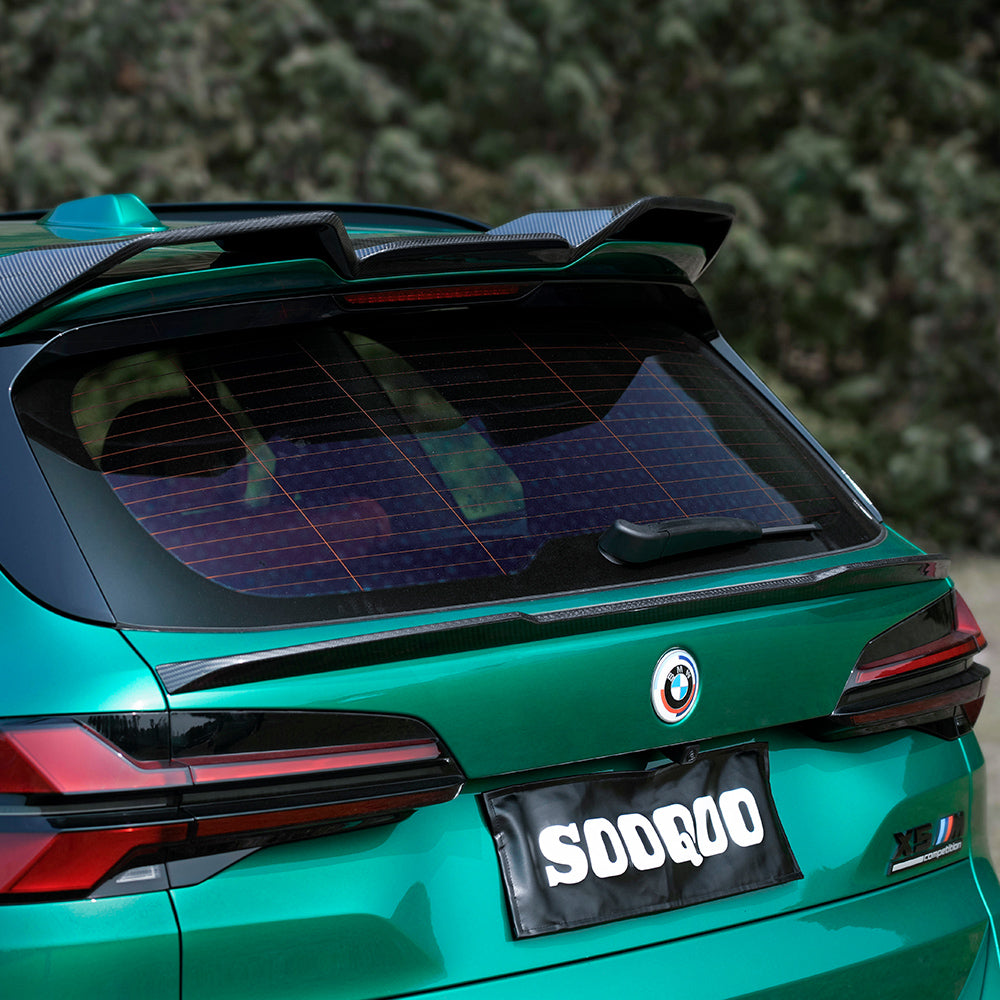 SOOQOO BMW X5M F95 Carbon Fiber Rear Spoiler