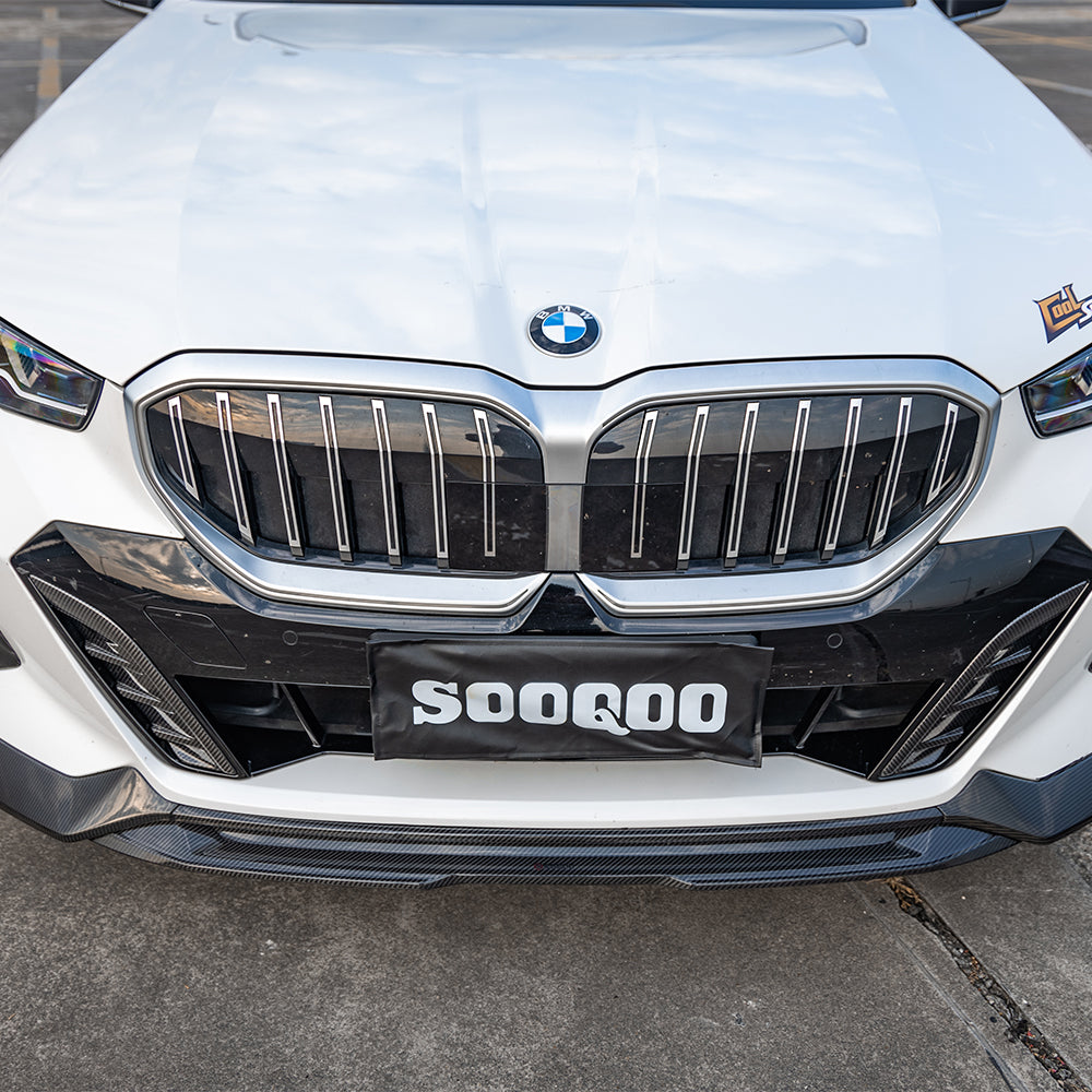 SOOQOO BMW 5 Series G60 G68 Carbon Fiber Front Lip