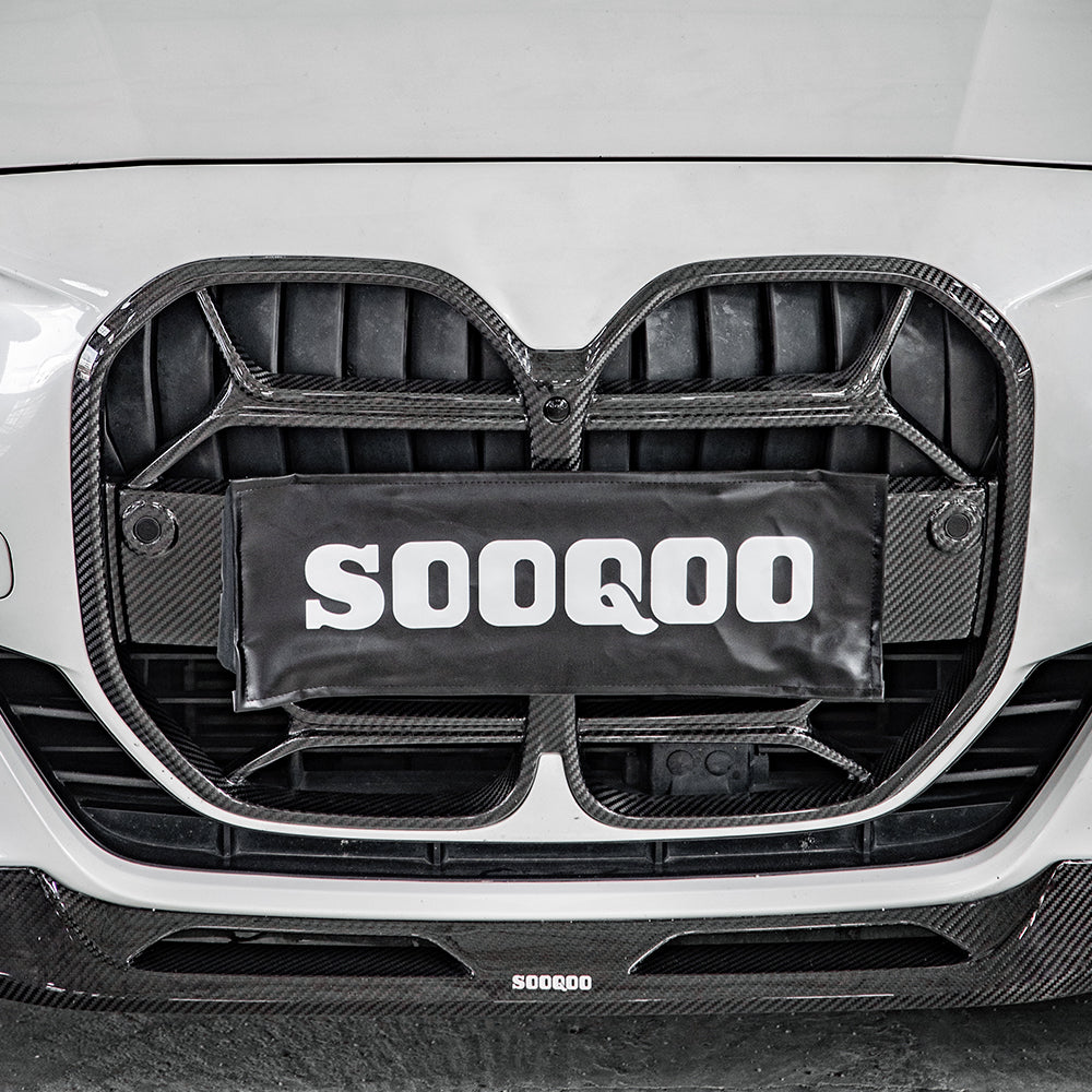 SOOQOO BMW G22 G23 Carbon Fibre Front Lip