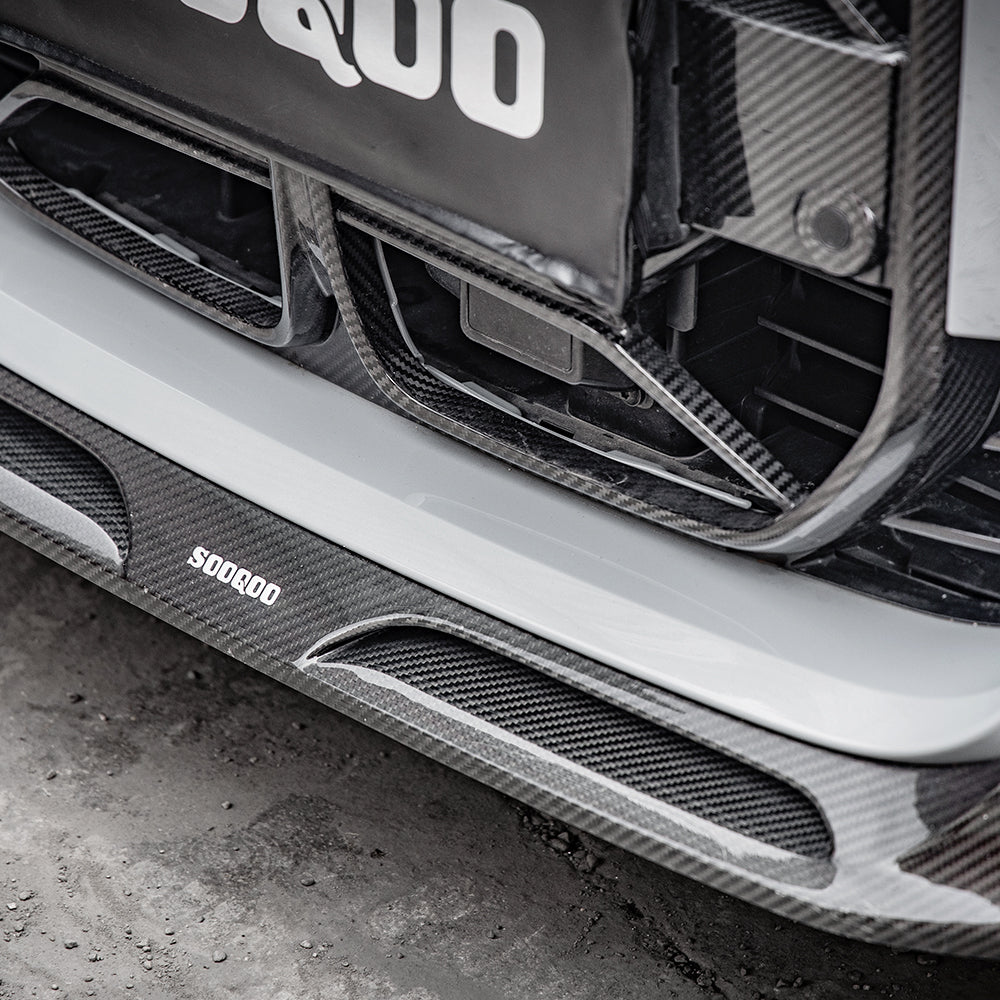 SOOQOO BMW G26/i4 Carbon Fibre Front Lip