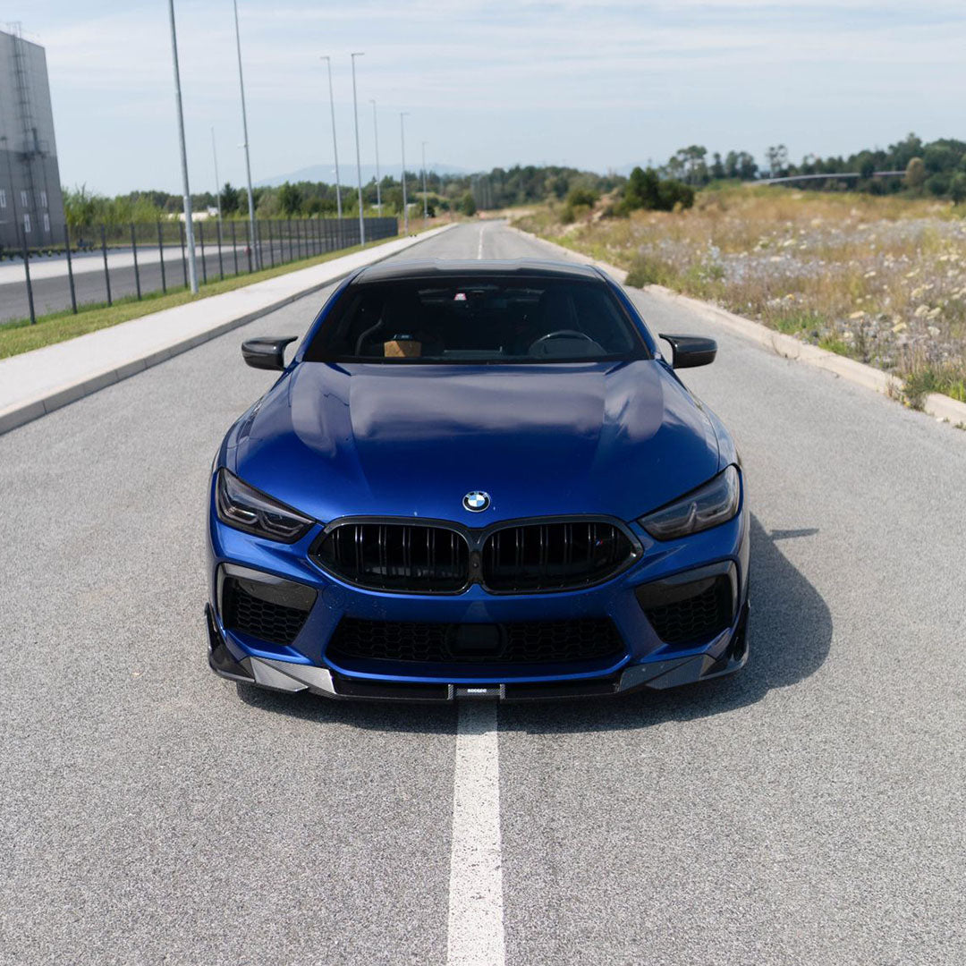 SOOQOO BMW M8 F9x Carbon Fiber Front Lip | SOOQOO Carbon